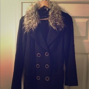 Karen Kane lightweight wool winter jacket